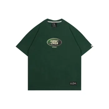 GRAF T-Shirt Men's Spoof Hangover Dark Green Short Sleeve