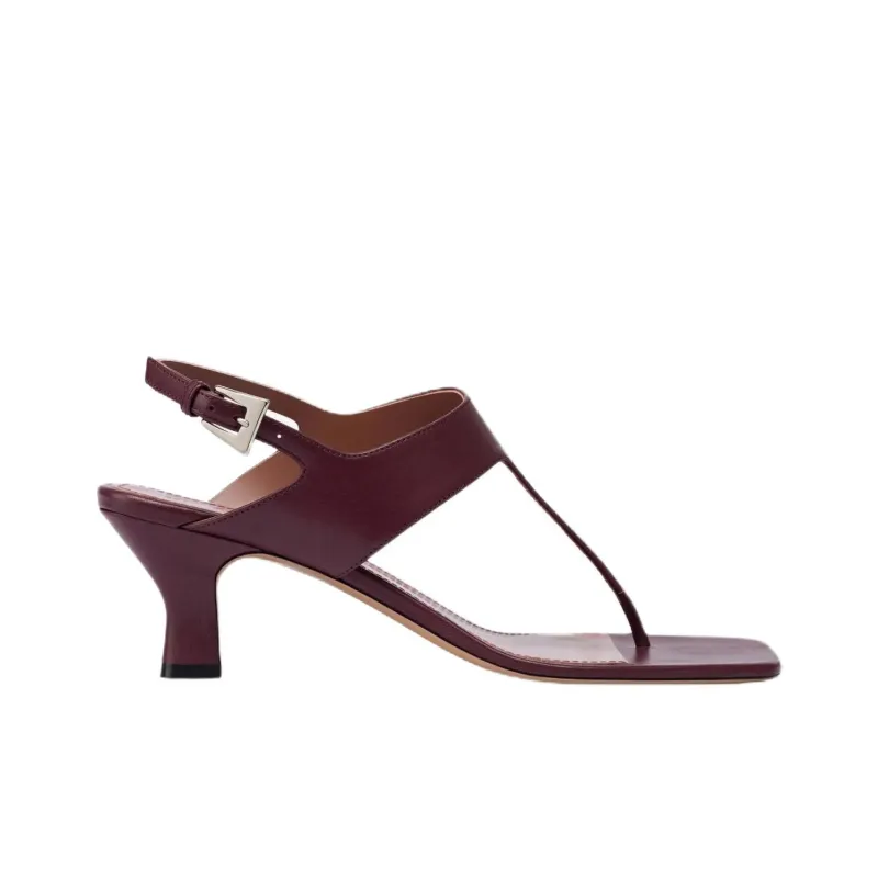 Paris Texas Portofino One Strap Sandals 5.5cm Women's Red-1