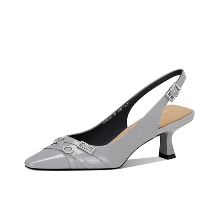 JESSICA SOPHIA Slim Heel High Heels 5cm Women's-0