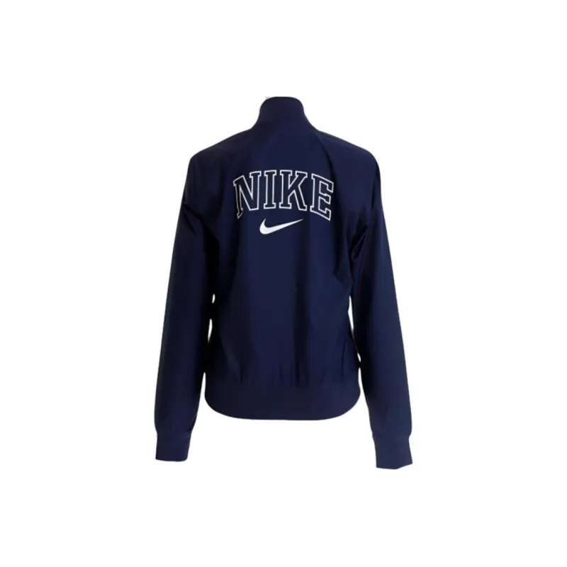 Nike Varsity Jackets Coats Women's Marine Blue-1