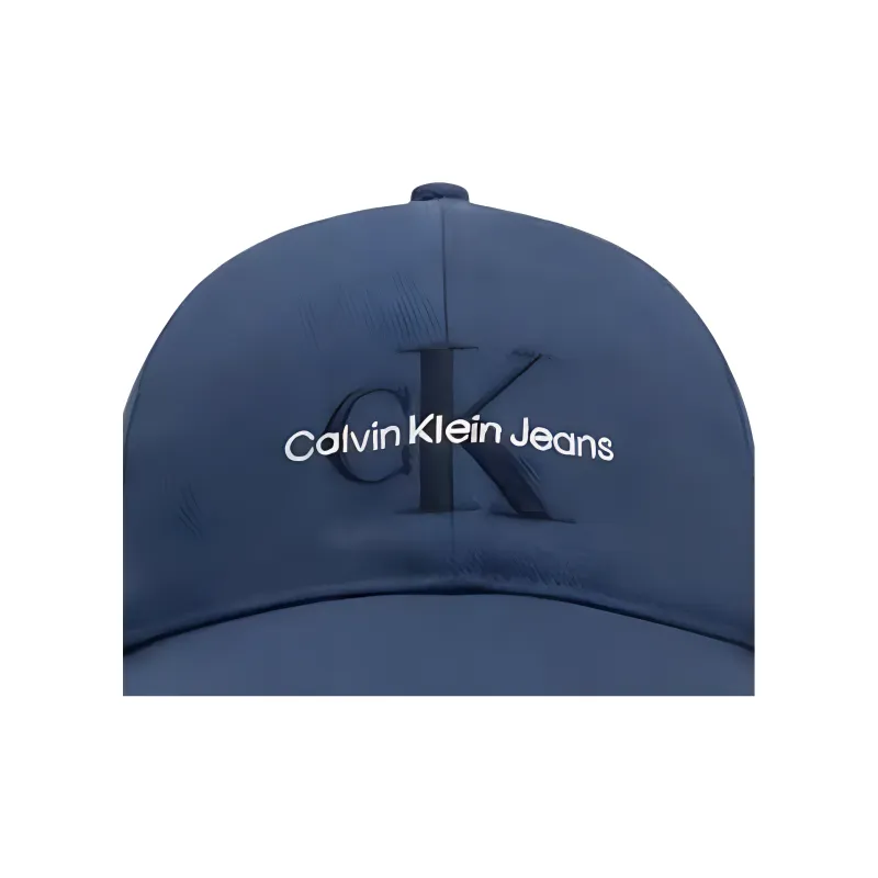 CALVIN KLEIN Cotton Baseball Caps Unisex Blue-2