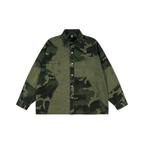 XINYINSU Shirts Unisex Green