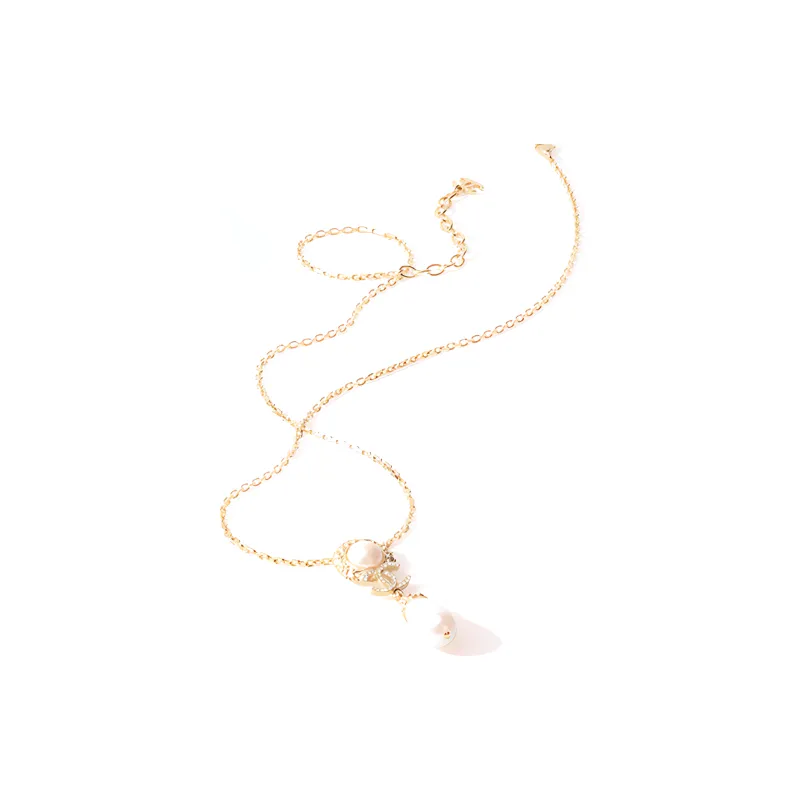 CHANEL 22c Early Spring Necklaces Women's Gold-1