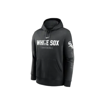 Nike Chicago White Sox Fashion Club Men's Nike Mlb Pullover Hoodie