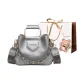 Silver+Shopping Bag