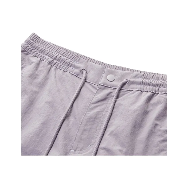 FILA FUSION LIFE Casual Pants Women's Sand Gray Purple PU-5