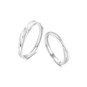 BLANK IN BLANK Sterling Silver Rings Unisex