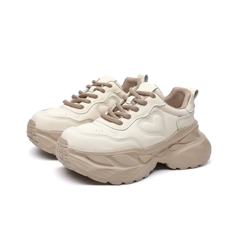 ABIDJAN Height Increasing Low Top Chunky Sneakers Women's-7
