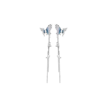 KING OF BLING Alloy, Zircon, Oil Drip Earrings Women's