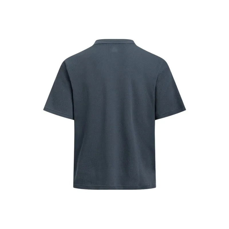 Under Armour WAFFLE HENLEY T Shirt Men's Downpour Gray 044-1