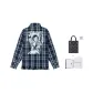Blue (Black Shopping Bag+Box)