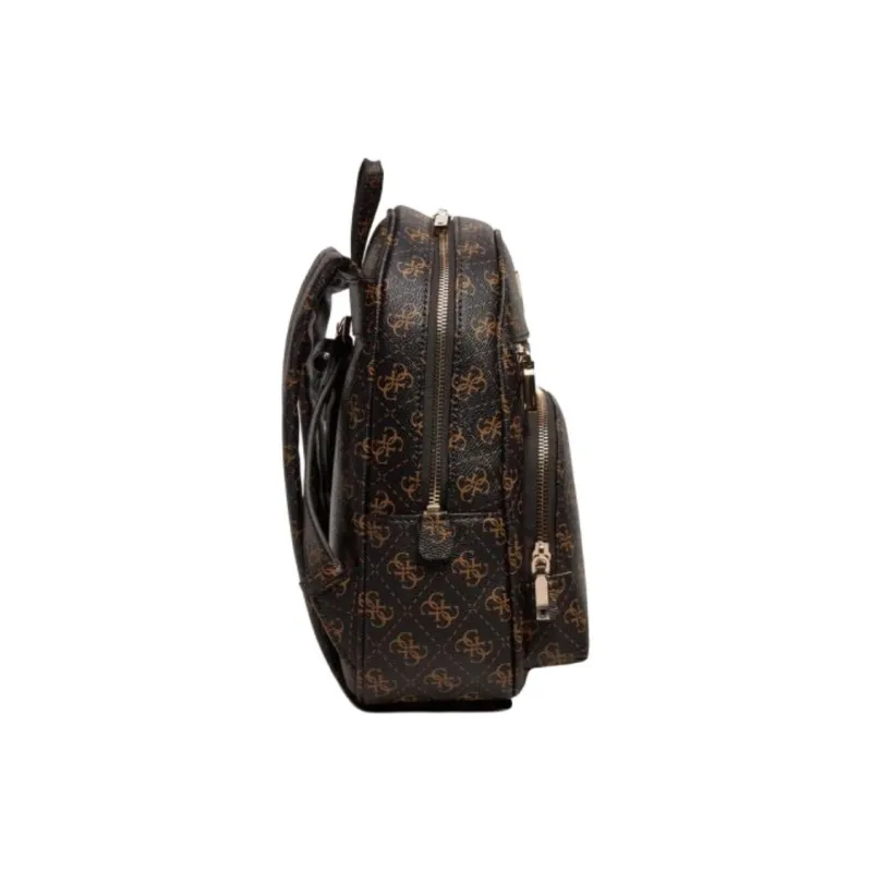 GUESS Synthetic Leather Backpack Regular Women's Brown-2