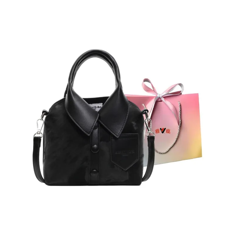Yalu PU Handbag, Shoulder Bag, Crossbody Bag Regular Women's Black/Ecru/Pink/Silver/White Khaki-0