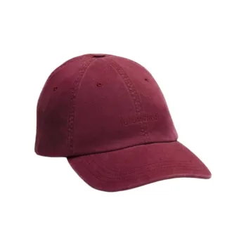 Lululemon Cotton Blend Baseball Caps Unisex Red