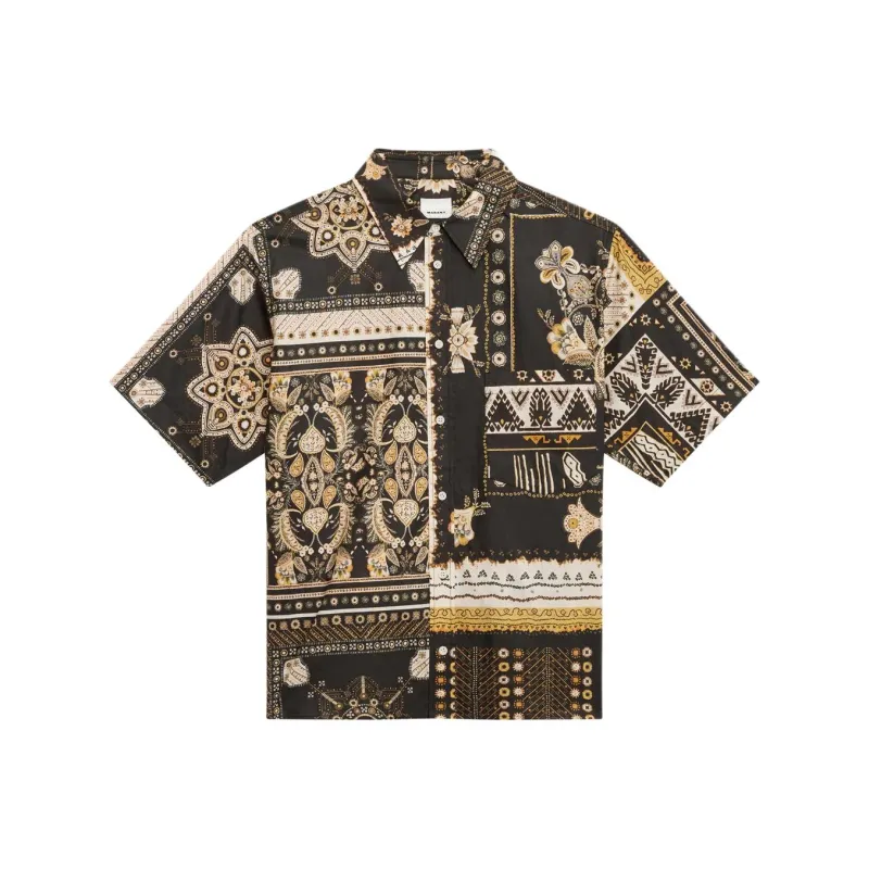ISABEL MARANT ETOILE Garlonn Patterned Shirt-0