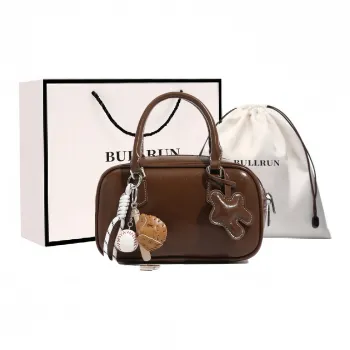 Bullrun Artificial Leather Boston Bag Handbag, Shoulder Bag Women's Multicolor