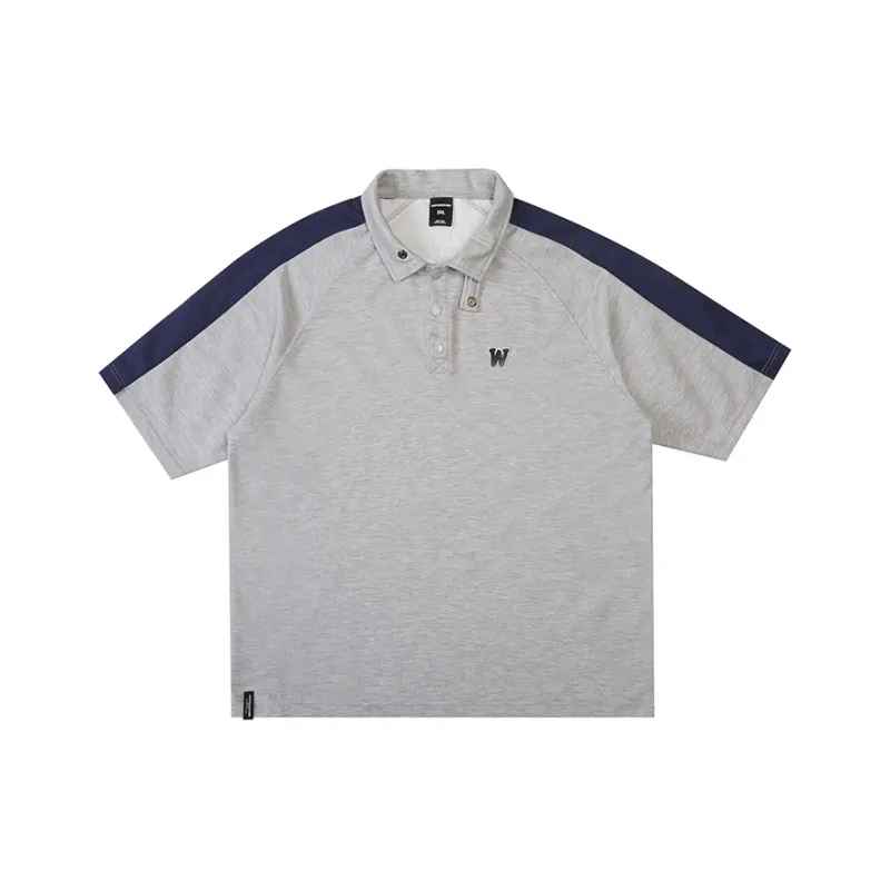 WAYNEXZAVIER Polo Shirt Men's Gray-0