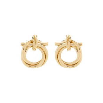 Ferragamo Gancini Earrings