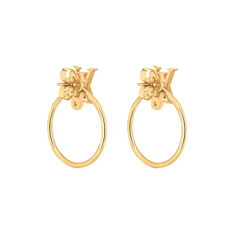 LOUIS VUITTON Lv Eclipse Earrings-1