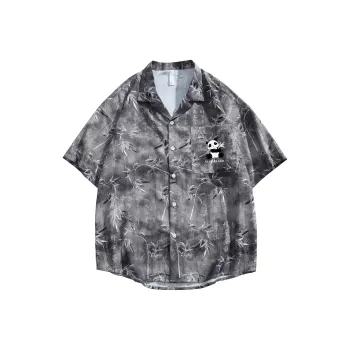 CLOR Shirt Unisex Bamboo Leaf Calligraphy