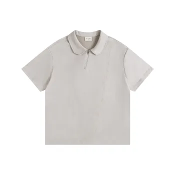 Atry Polo Shirt Unisex Light Gray