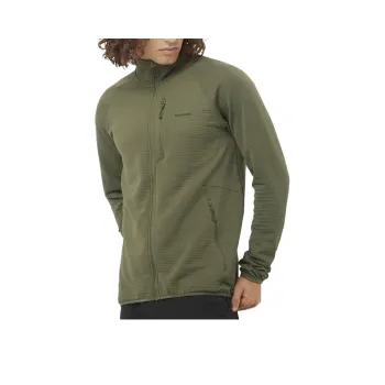 SALOMON ESSENTIAL LIGHTWARM Jacket Men's Grape Leaf