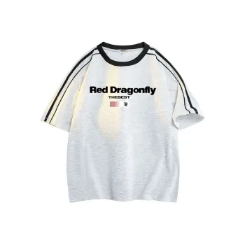 RED DRAGONFLY Short Sleeved T Shirts Unisex