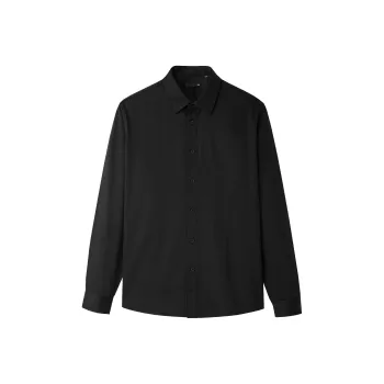 HLA Shirts Men Black Pattern 4C
