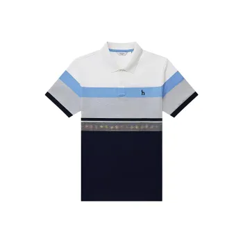 HAZZYS Polo Shirt Men's Dark Navy Blue