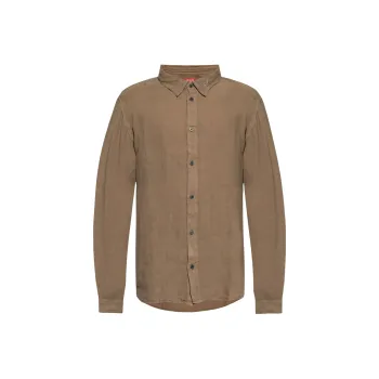 DIESEL S Werp Logo Embroidered Shirt