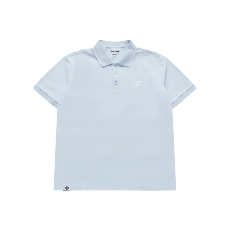 FILA FUSION FOB Series Polo Shirt Men's Laiwu Blue-0