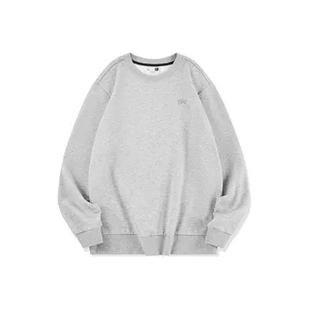 QIAODAN Men's Training Series Sweatshirt Men's Gray Heather Gray