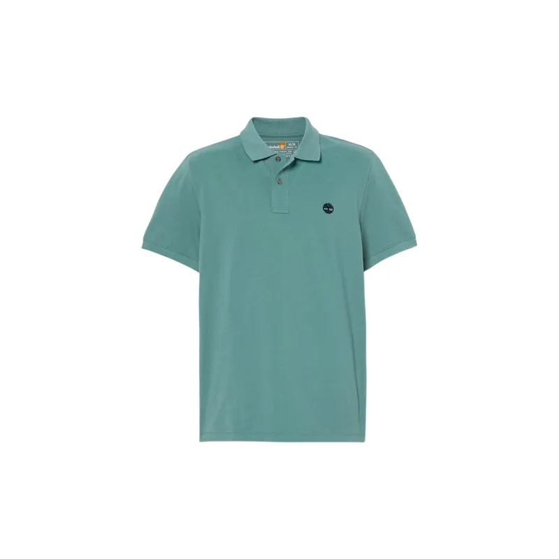 Timberland Polo Shirts Men Turquoise-0