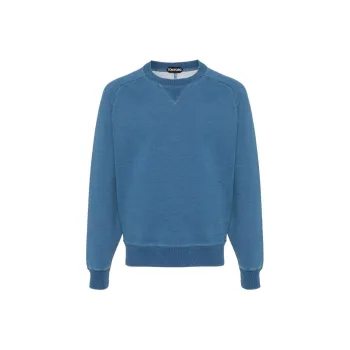 TOM FORD Jersey Ribbed Crewneck Sweatshirt