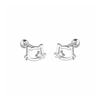 Specialoutlook Sterling Silver Stud Earrings Women's