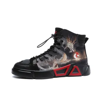 Babinda High Top Casual Shoes Men's Black