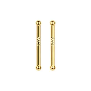 LNIEER 999 Fine Silver Stud Earrings Women's-48