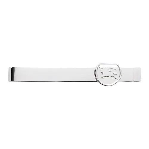 Burberry Sterling Silver Tie Clip Men's Silver