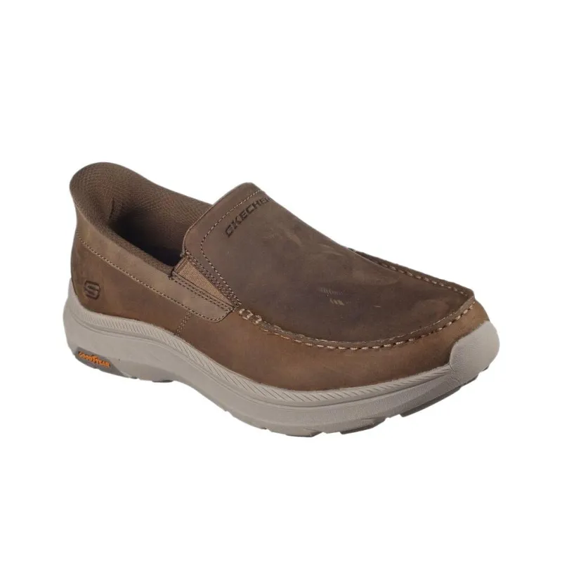 Skechers Slip ins Low Top Casual Shoes Men's Brown-2