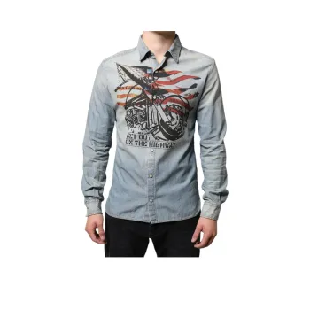 JOHN GALLIANO Shirt Men's Light Blue