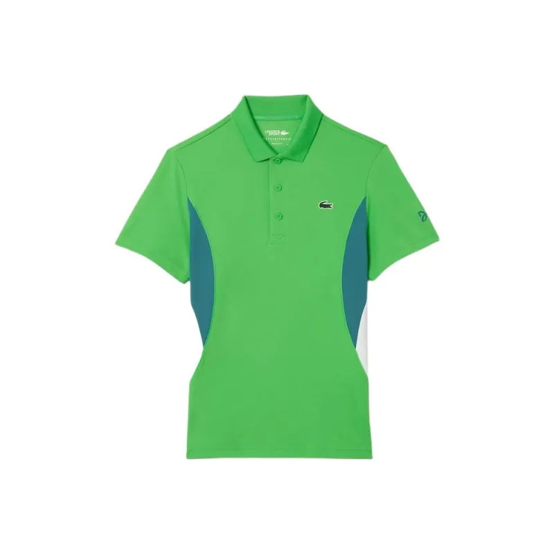 LACOSTE Ultra Dry Logo appliqué Polo Shirt-0
