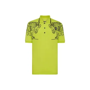 PLEIN SPORT Ss Tiger Cotton T-shirt