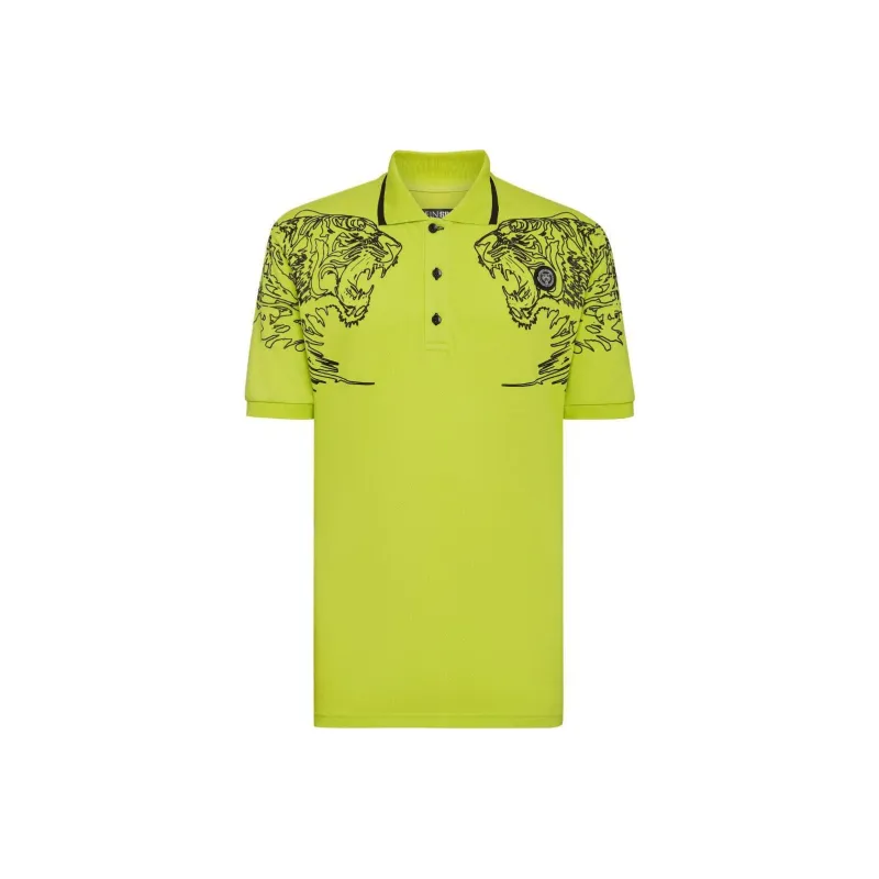 PLEIN SPORT Ss Tiger Cotton T-shirt-0