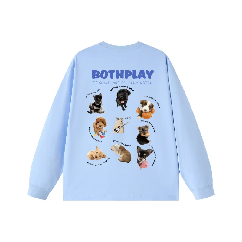 BOTH PLAY Sweatshirts Unisex-4