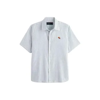 Abercrombie＆Fitch Shirt Men's Blue