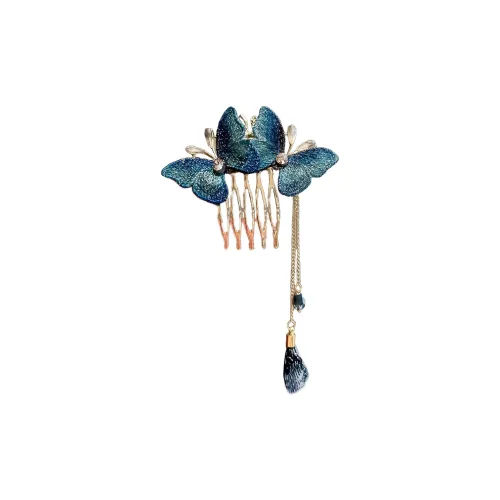Connect The Past And The Present. Alloy Hair Clips Women's