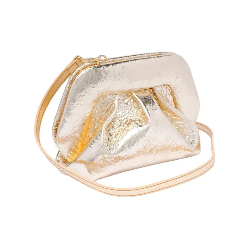 THEMOIRE Metallic Effect Shoulder Bag-1