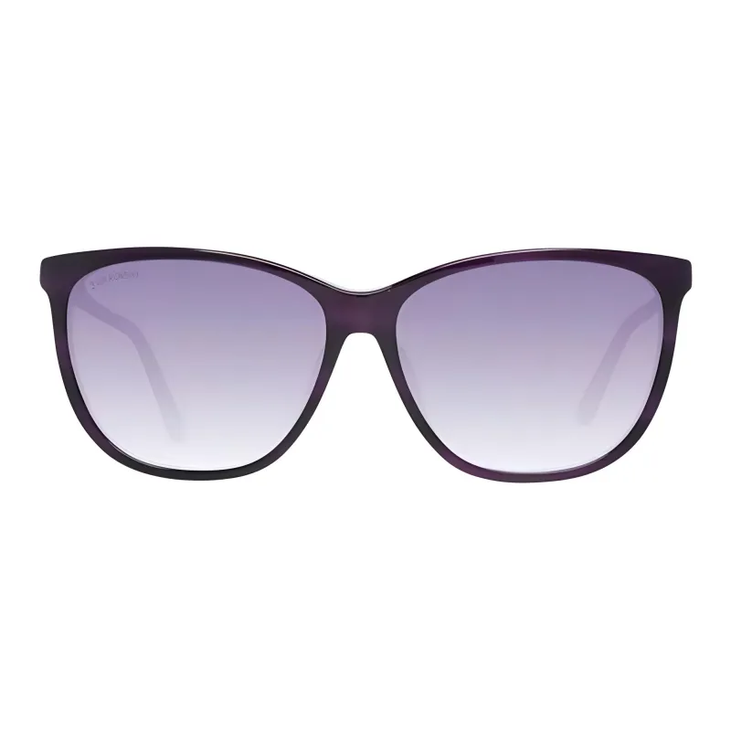 Swarovski Butterfly Sunglasses Women's Purple-2