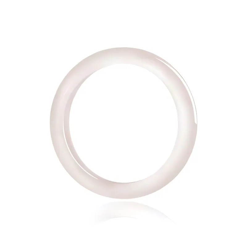 JUNWEN Chalcedony Jade Bangles Women's-1