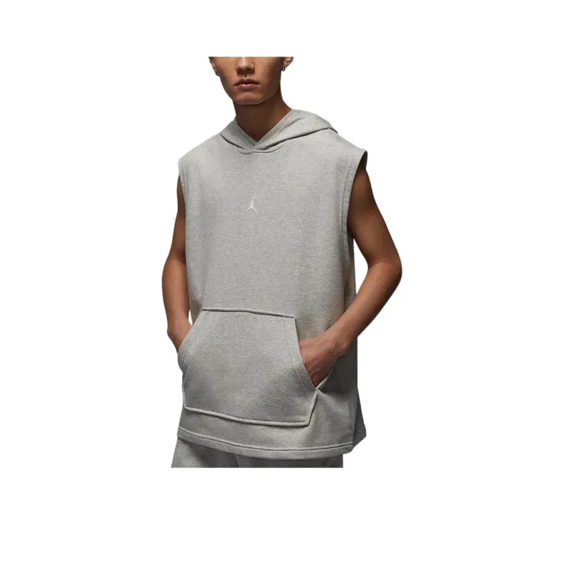 Jordan Sport Sweatshirt Men's Heather Gray/White-0